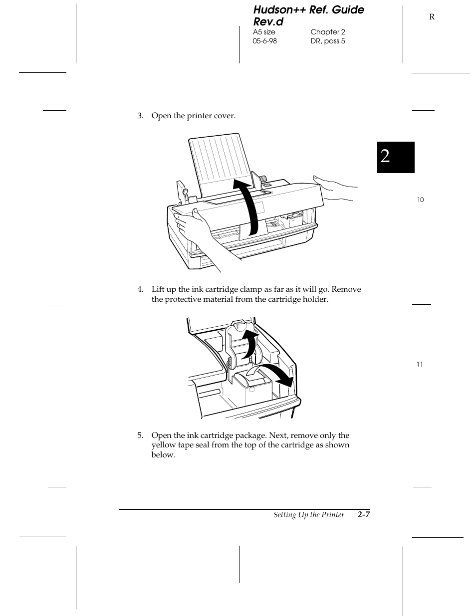 Hudson++ ref. guide rev.d | Epson 300 User Manual | Page 23 / 91