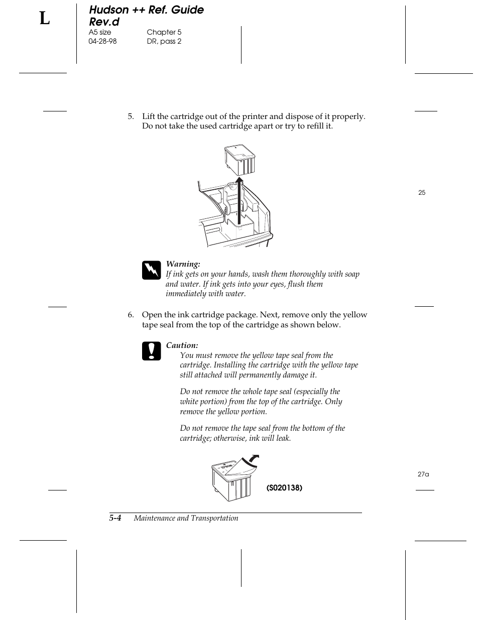 Epson 300 User Manual | Page 48 / 91