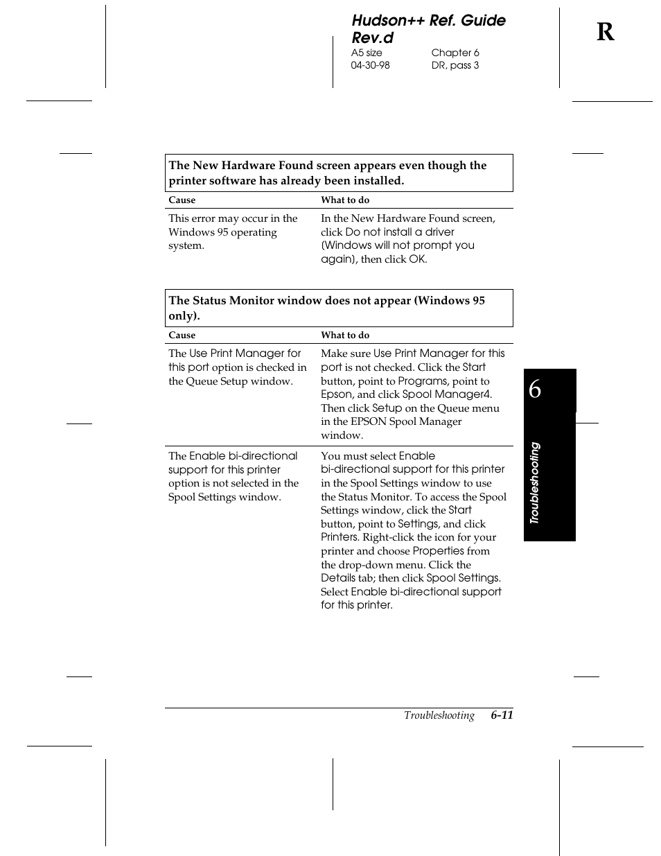 Hudson++ ref. guide rev.d | Epson 300 User Manual | Page 65 / 91