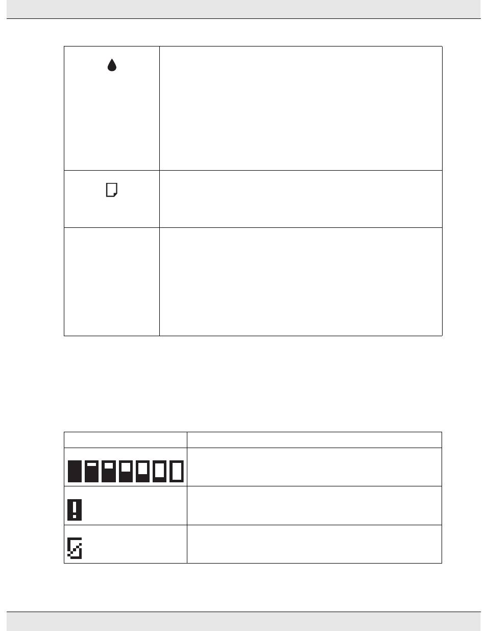 Icons on the lcd | Epson B 310N User Manual | Page 102 / 190