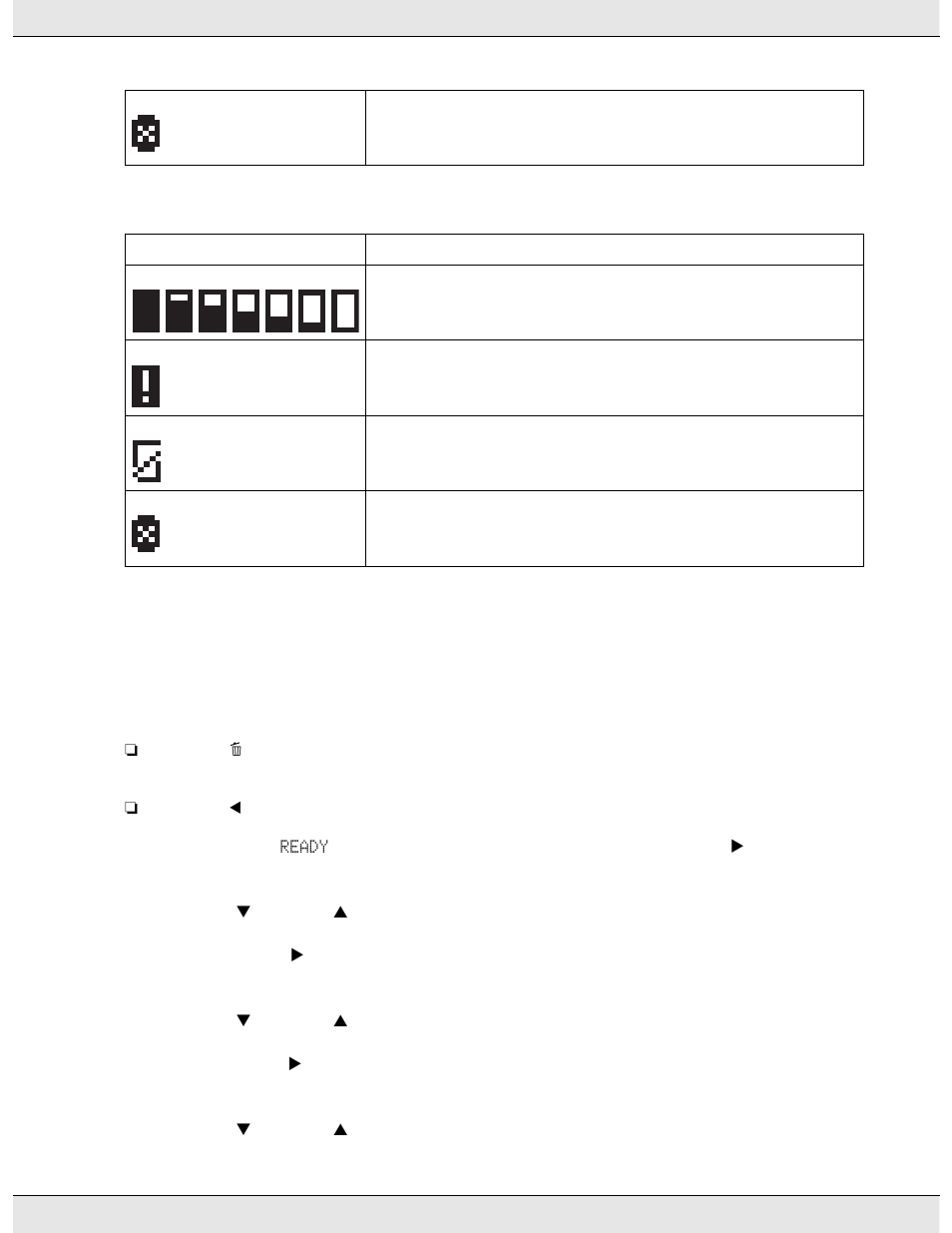 How to access the control panel menus | Epson B 310N User Manual | Page 103 / 190