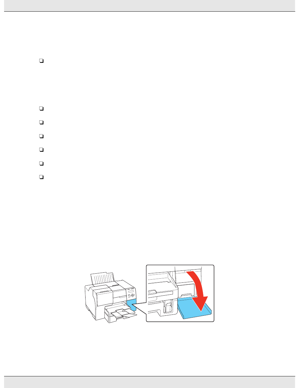 Handling precautions, Replacing the maintenance box, Handling precautions replacing the maintenance box | Replacing the | Epson B 310N User Manual | Page 127 / 190