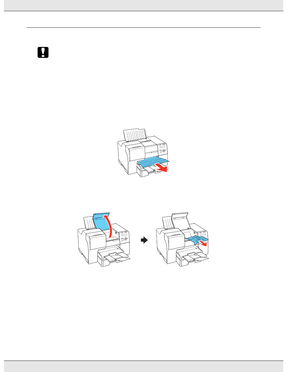 The paper jams | Epson B 310N User Manual | Page 148 / 190