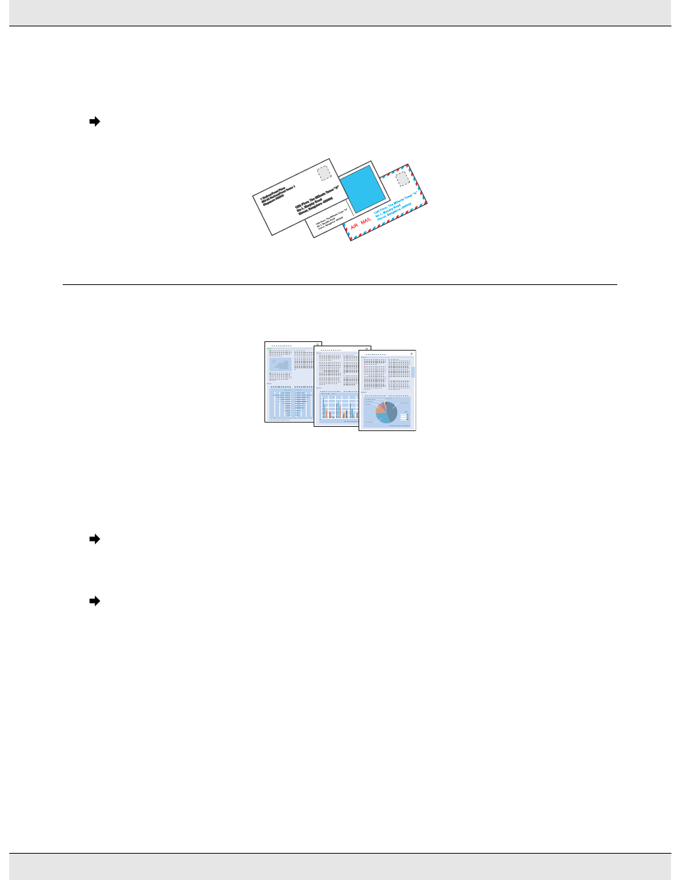 Printing on envelopes, Printing documents, Loading paper | Printer settings for windows, Loading paper printer settings for windows | Epson B 310N User Manual | Page 30 / 190