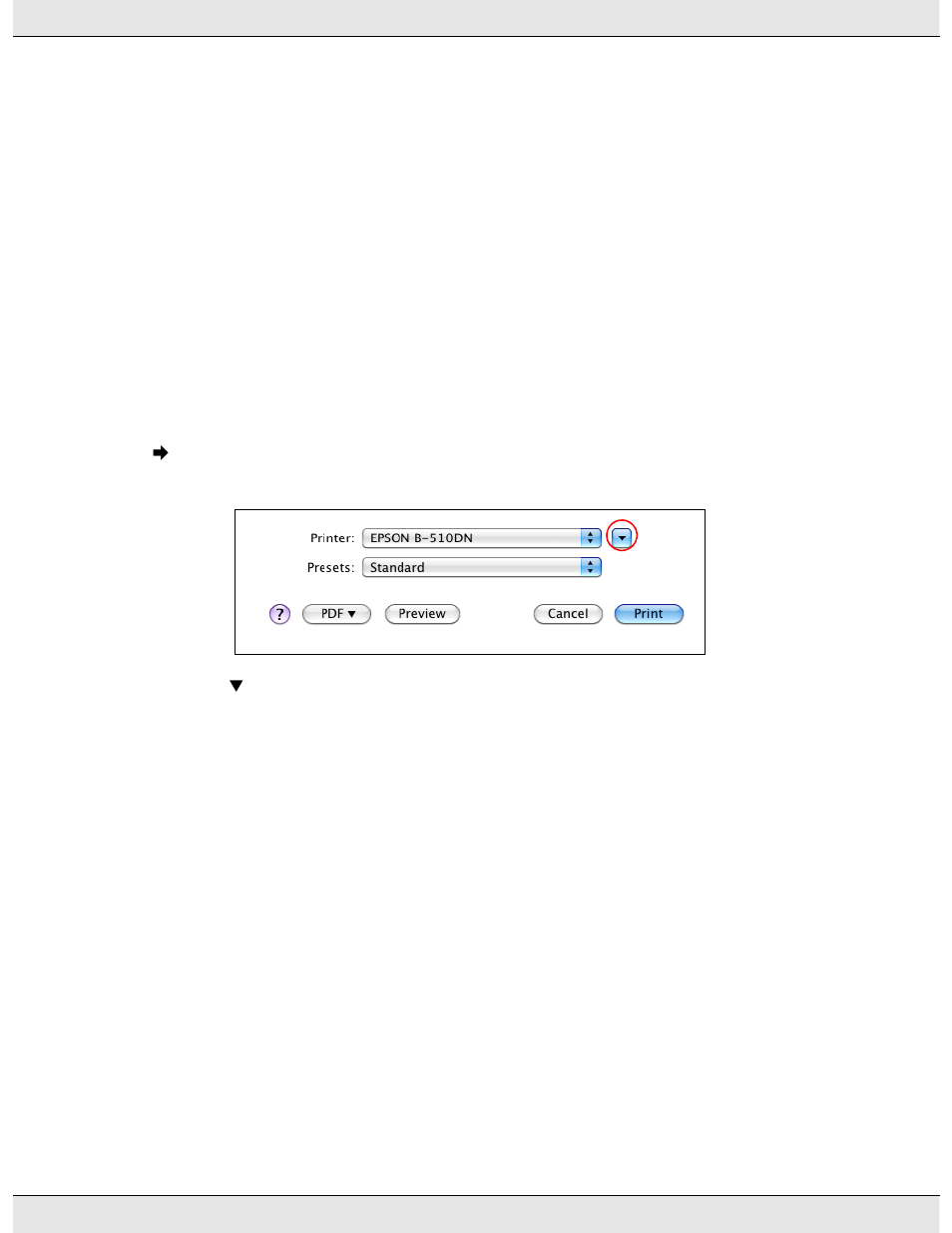 Printer settings for mac os x 10.5 and 10.6 | Epson B 310N User Manual | Page 44 / 190