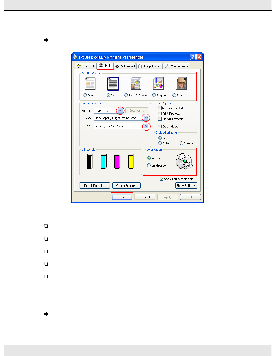 Epson B 310N User Manual | Page 59 / 190