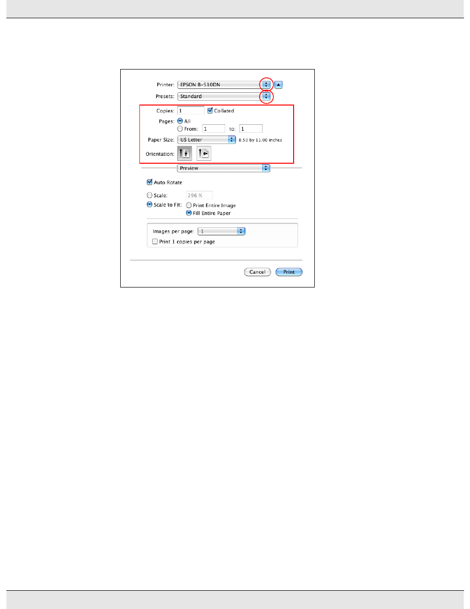 Epson B 310N User Manual | Page 64 / 190