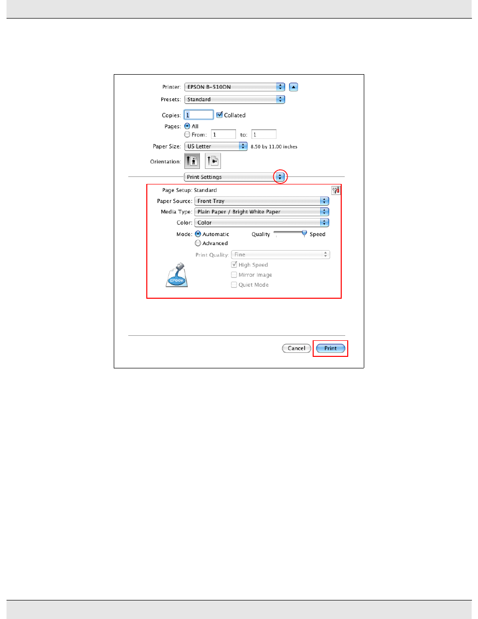 Epson B 310N User Manual | Page 65 / 190