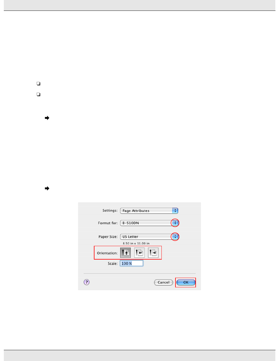 Standard double-sided printing for mac os x 10.4 | Epson B 310N User Manual | Page 67 / 190