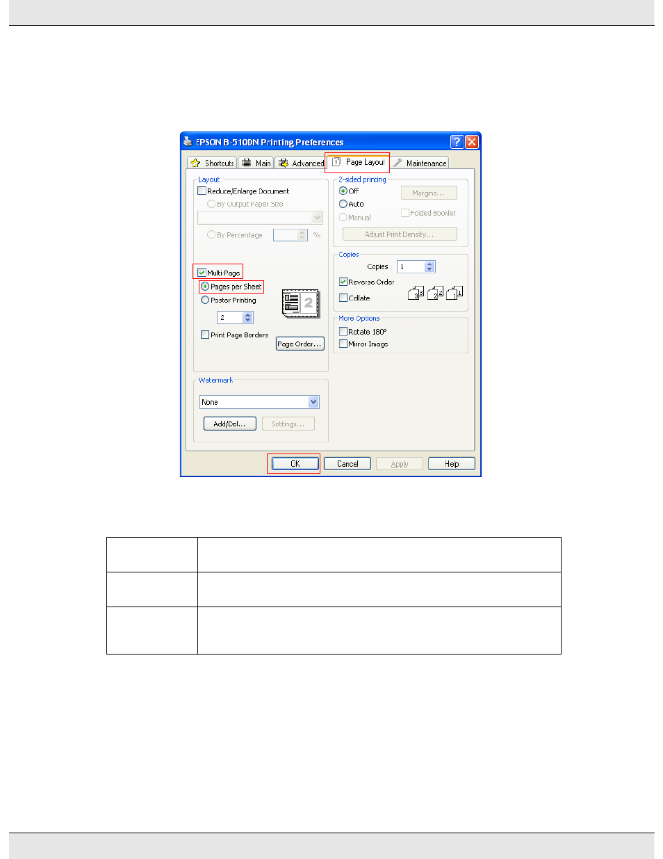 Epson B 310N User Manual | Page 83 / 190