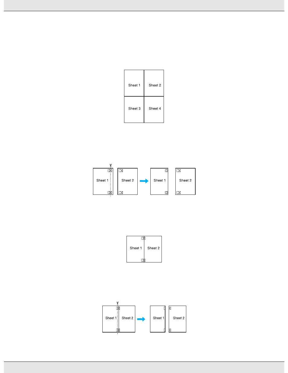 How to make a poster from your printouts | Epson B 310N User Manual | Page 93 / 190
