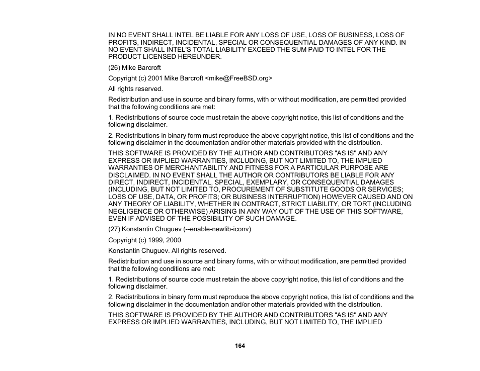 Epson EX3210 User Manual | Page 164 / 171