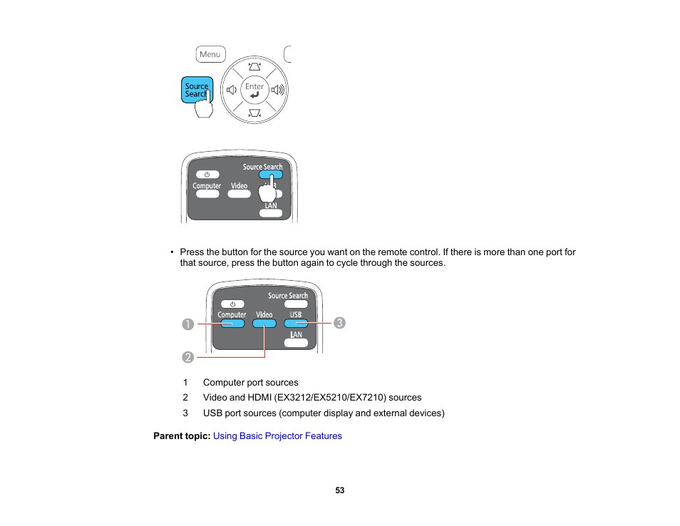 Epson EX3210 User Manual | Page 53 / 171