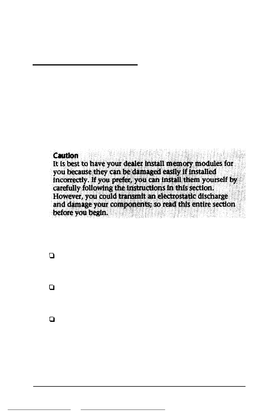 Adding memory modules | Epson EQUITY 386SX/16 PLUS User Manual | Page 105 / 261