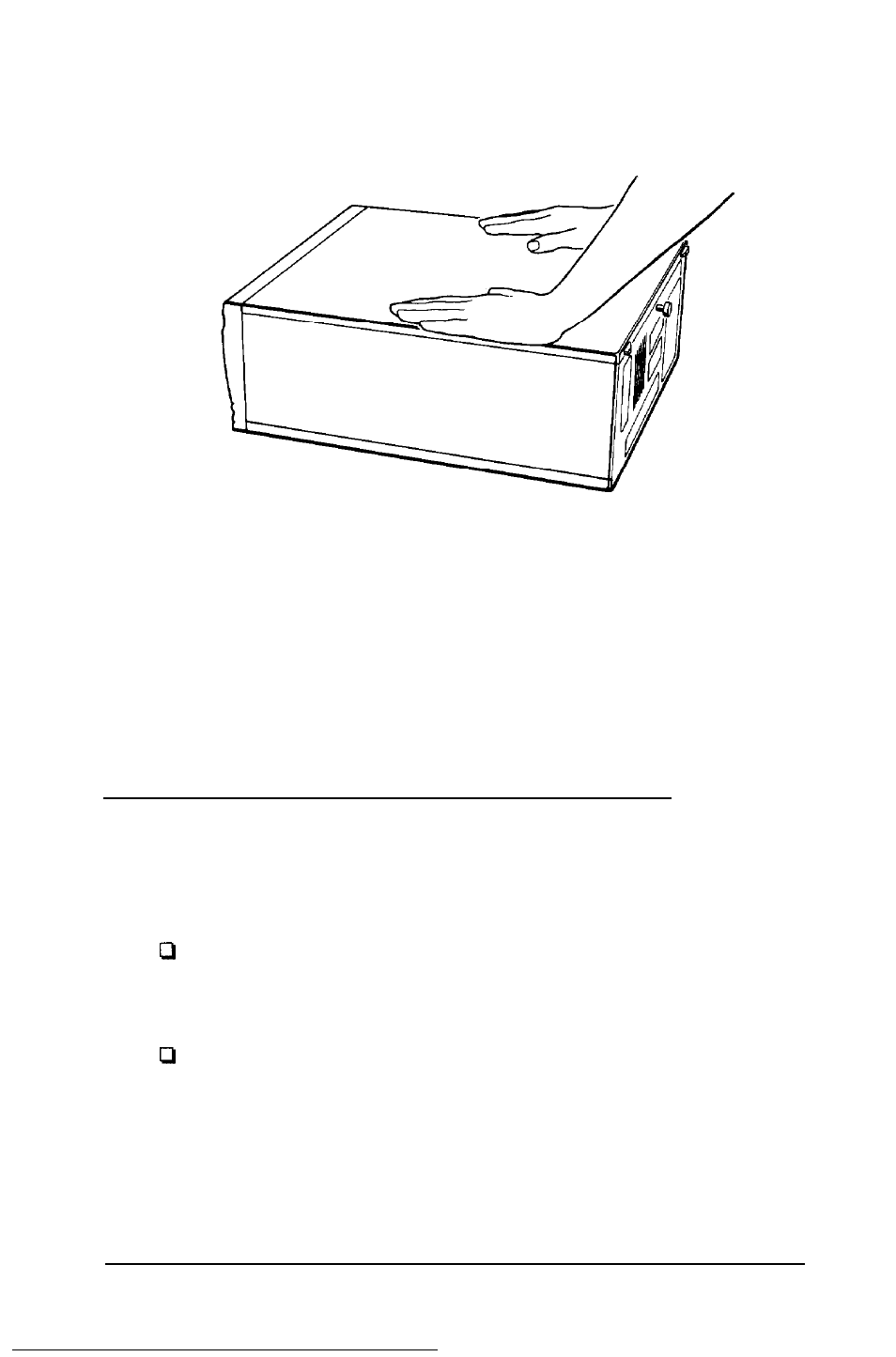 Post-installation setup for memory cards | Epson EQUITY 386SX/16 PLUS User Manual | Page 125 / 261