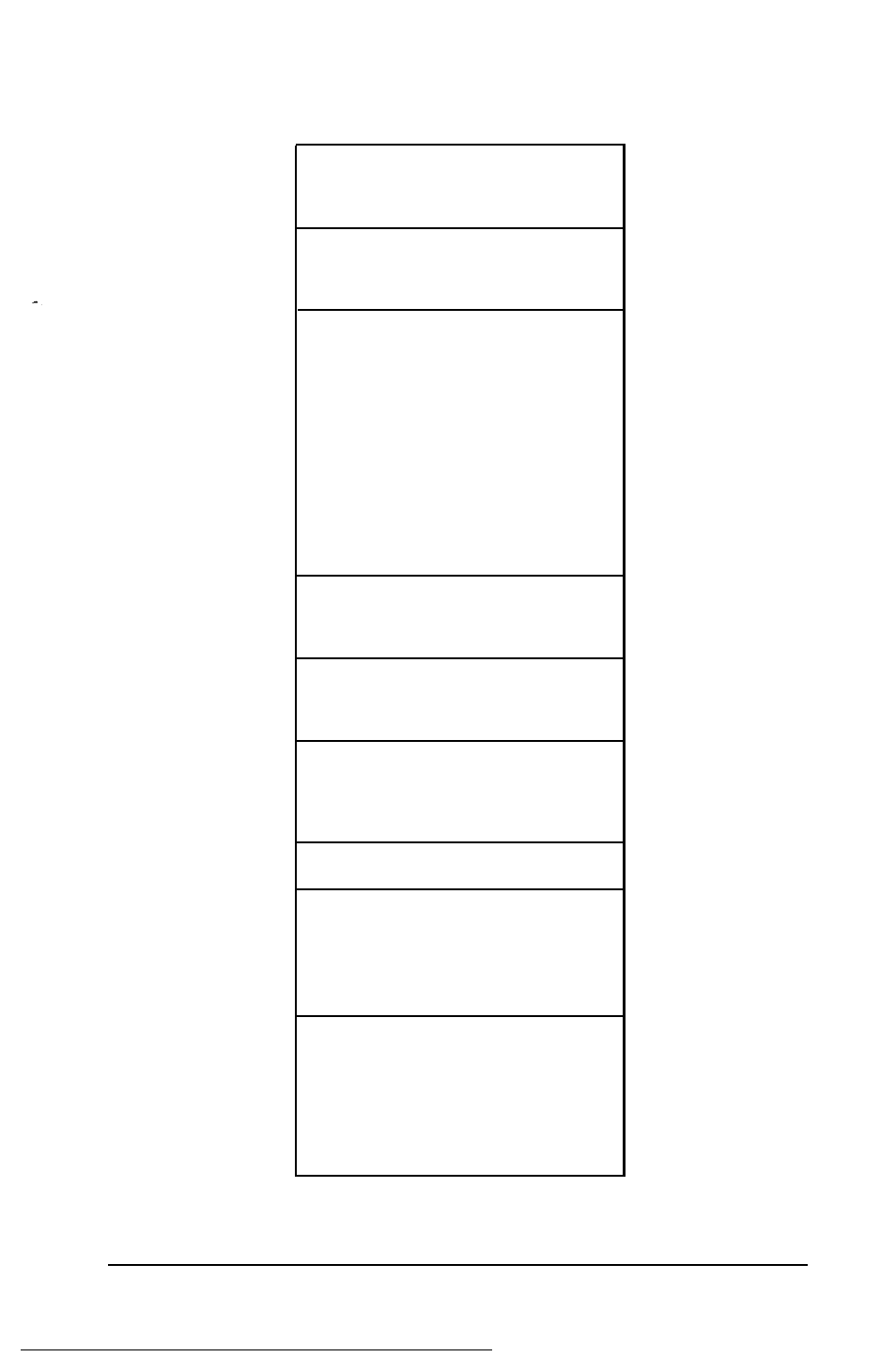 System memory map, Specifications a-5 | Epson EQUITY 386SX/16 PLUS User Manual | Page 133 / 261