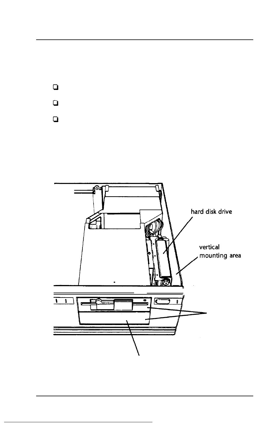 Appendix b-installing and removing disk drives, Installing and removing disk drives, Appendix b | Epson EQUITY 386SX/16 PLUS User Manual | Page 135 / 261