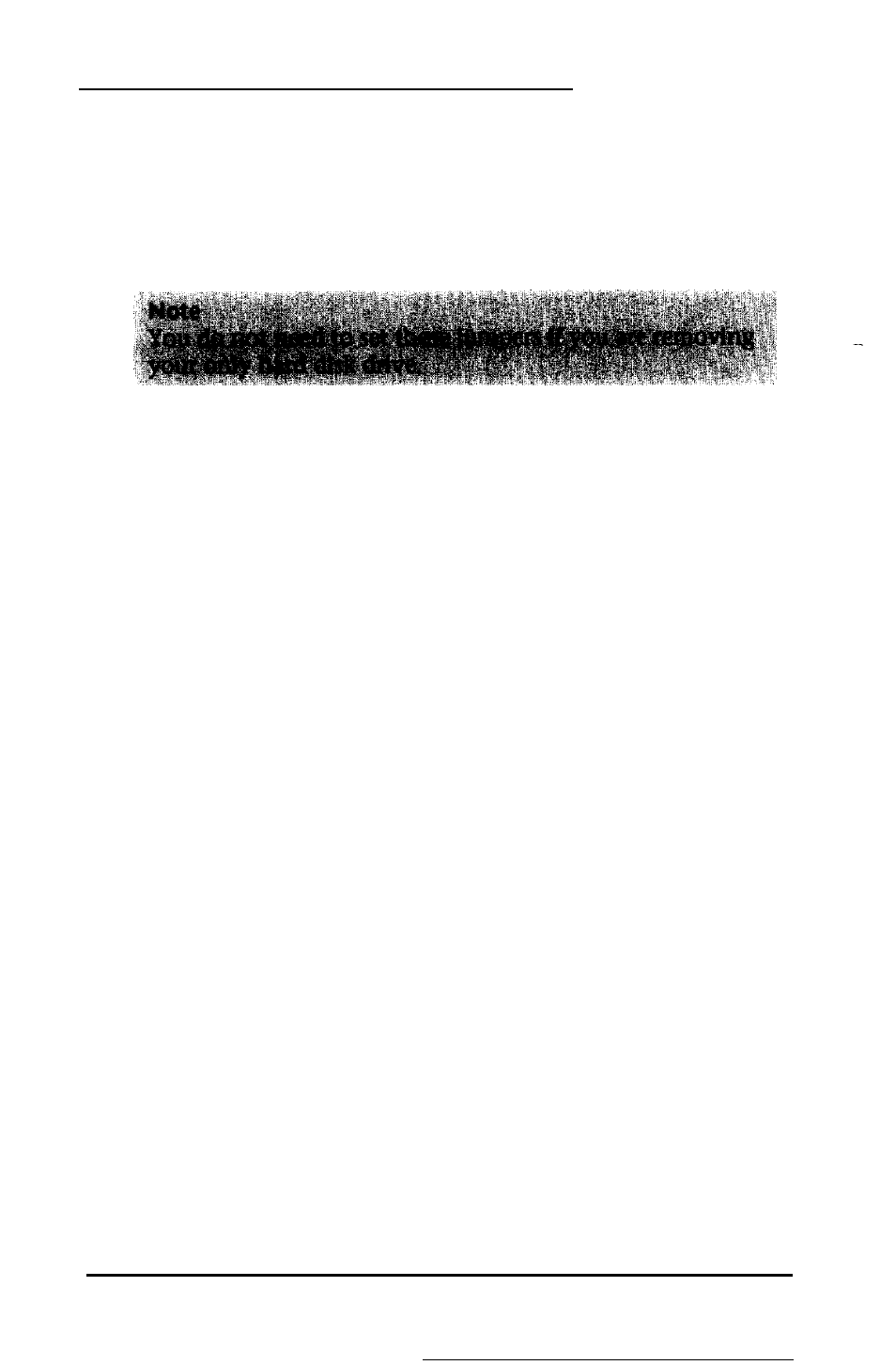 Setting the hard disk drive jumpers, Setting the jumpers for two hard disk drives | Epson EQUITY 386SX/16 PLUS User Manual | Page 138 / 261