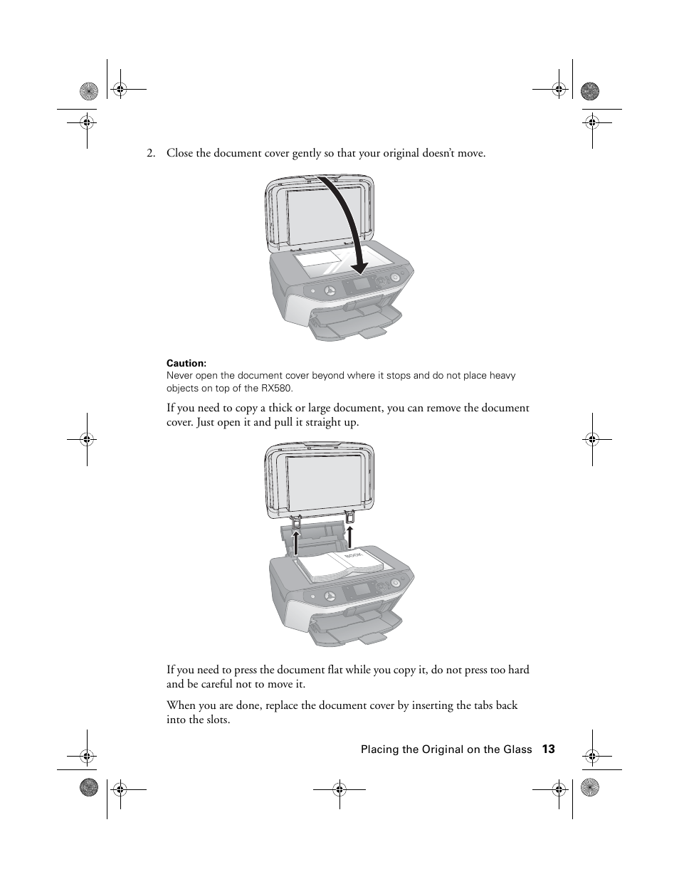 Epson Stylus Photo RX580 User Manual | Page 13 / 95