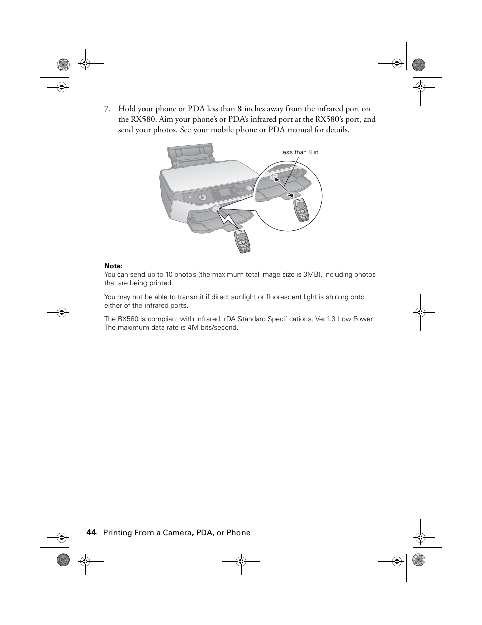 Epson Stylus Photo RX580 User Manual | Page 44 / 95