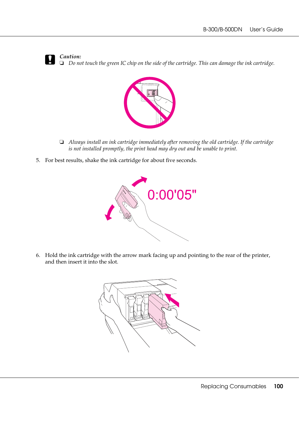 Epson B 500DN User Manual | Page 100 / 168