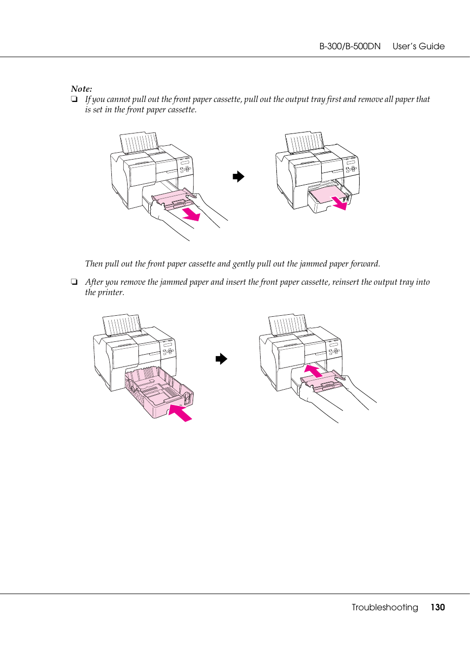 Epson B 500DN User Manual | Page 130 / 168