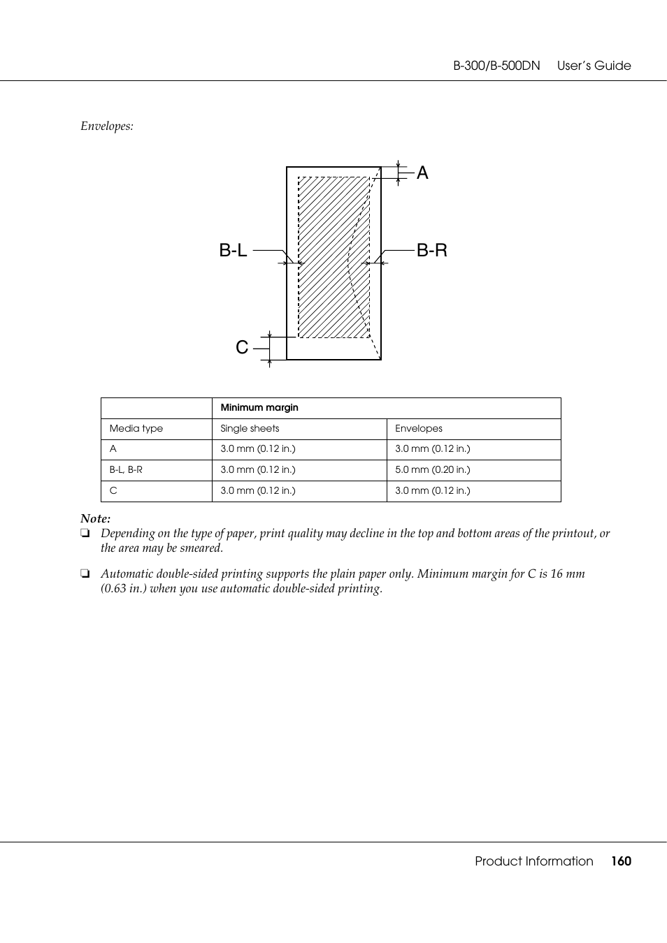 Ab-r b-l c | Epson B 500DN User Manual | Page 160 / 168