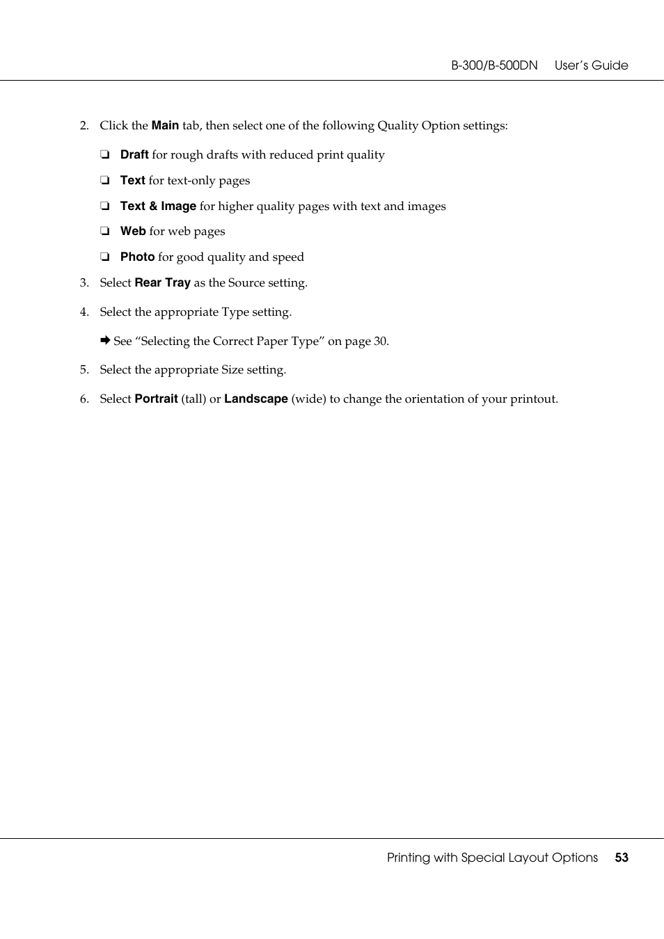 Epson B 500DN User Manual | Page 53 / 168