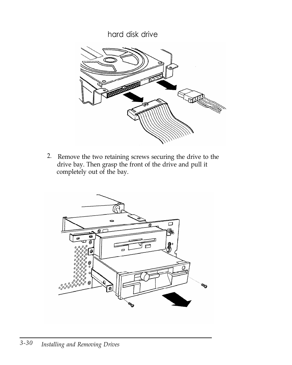 Hard disk drive | Epson Endeavor User Manual | Page 103 / 197