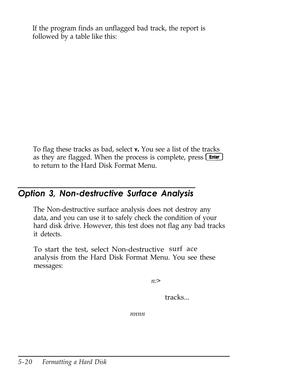 Option 3 non-destructive surface analysis, Option 3, non-destructive surface analysis | Epson Endeavor User Manual | Page 128 / 197