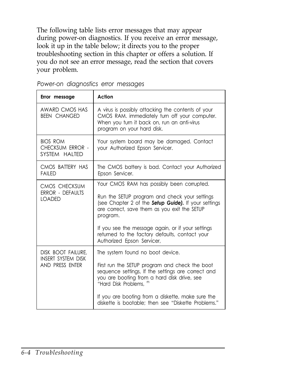 Epson Endeavor User Manual | Page 133 / 197