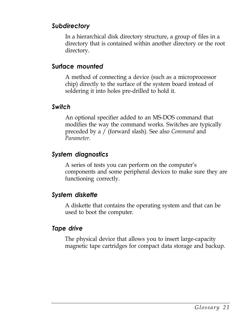 Epson Endeavor User Manual | Page 184 / 197