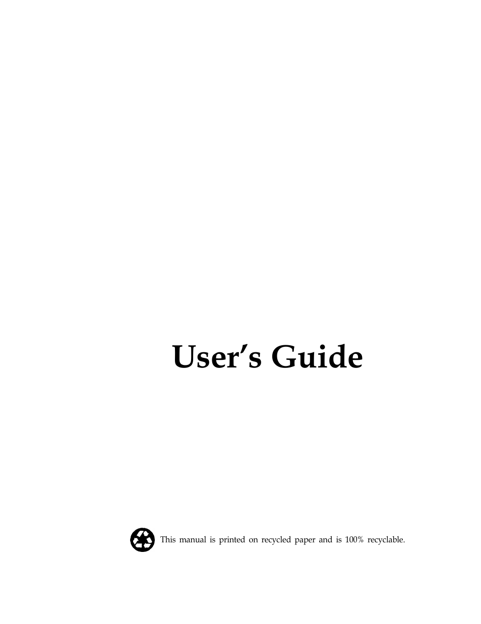 User’s guide, Epson | Epson Endeavor User Manual | Page 3 / 197