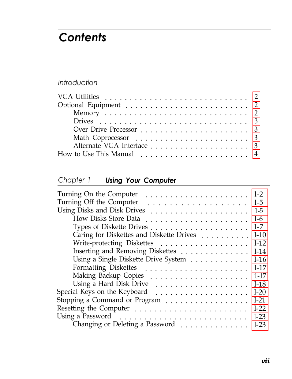 Epson Endeavor User Manual | Page 9 / 197