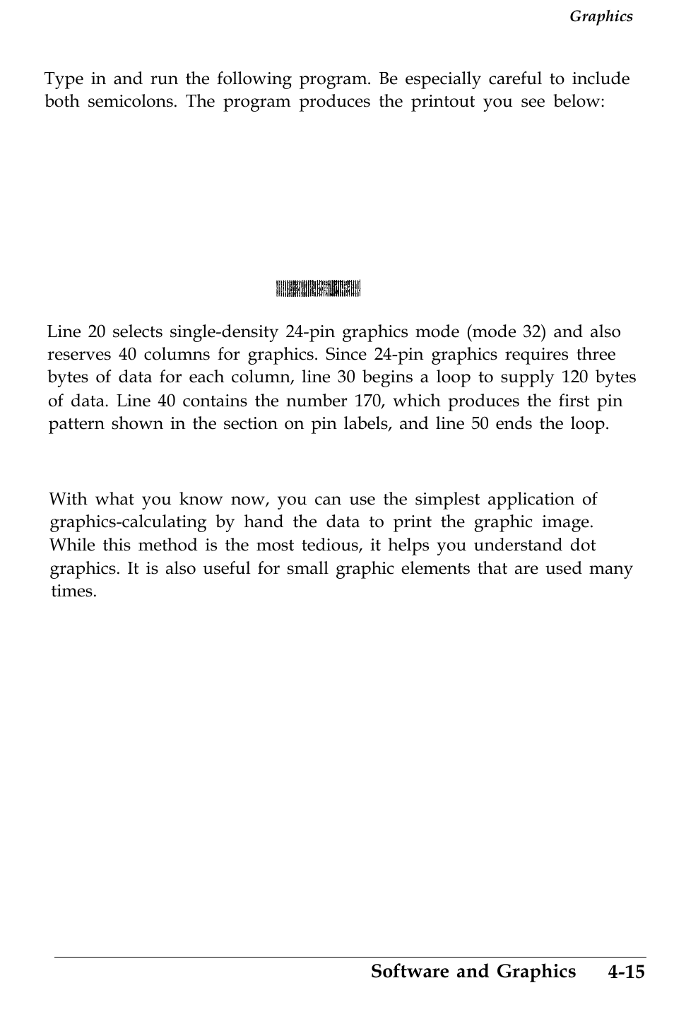 Designing your own graphics | Epson 4500 User Manual | Page 122 / 317