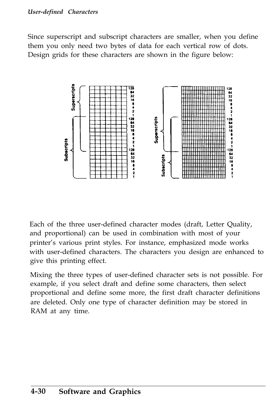 Mixing print styles | Epson 4500 User Manual | Page 137 / 317