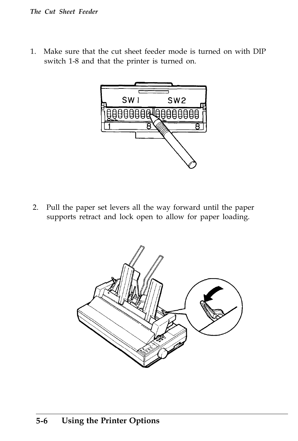 Paper handling | Epson 4500 User Manual | Page 144 / 317