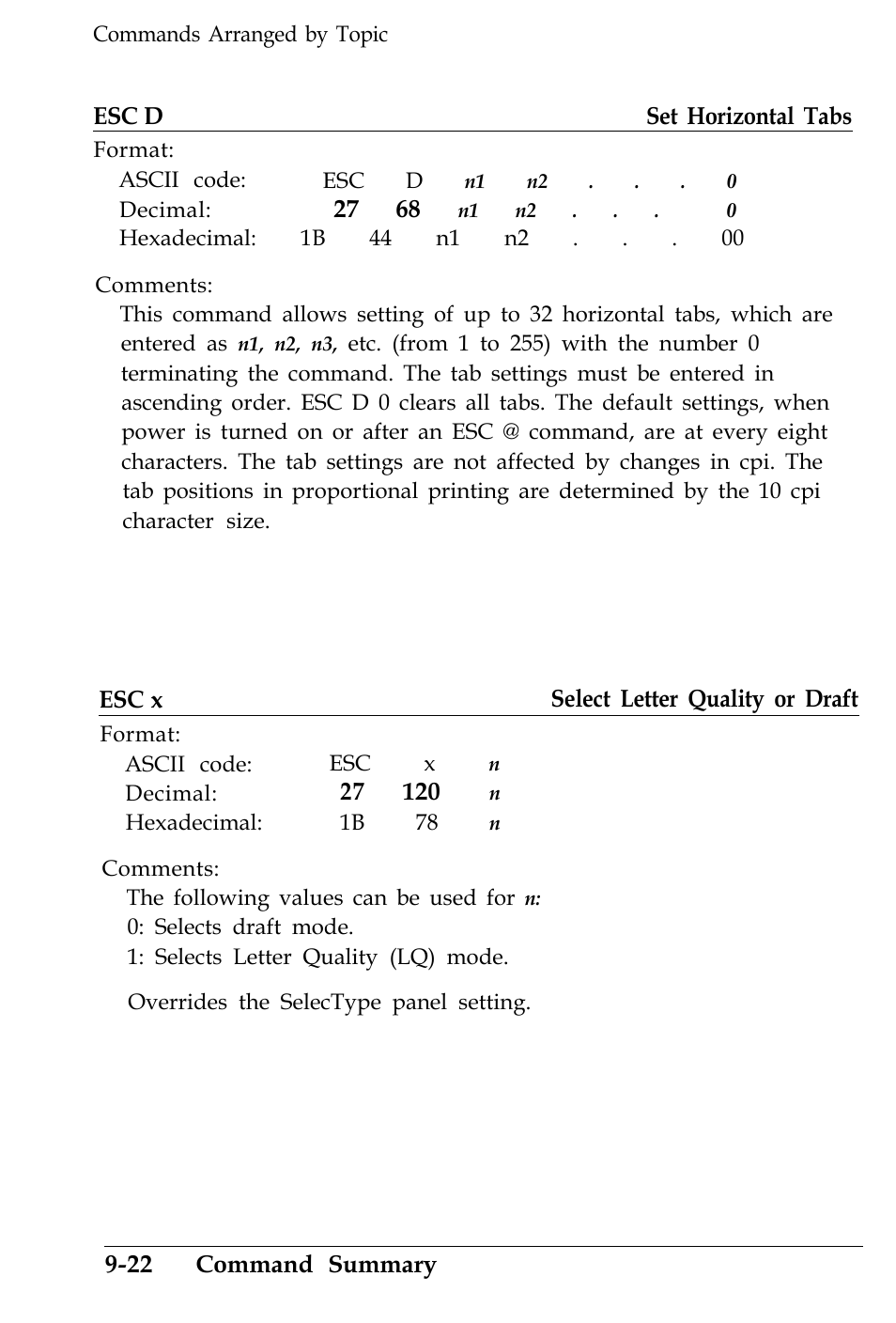 Overall printing style | Epson 4500 User Manual | Page 273 / 317