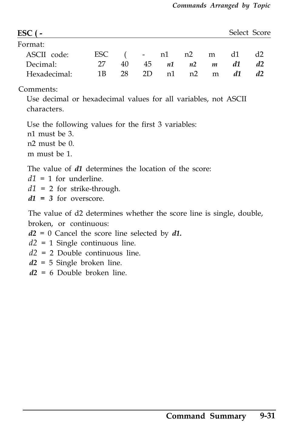 Epson 4500 User Manual | Page 282 / 317