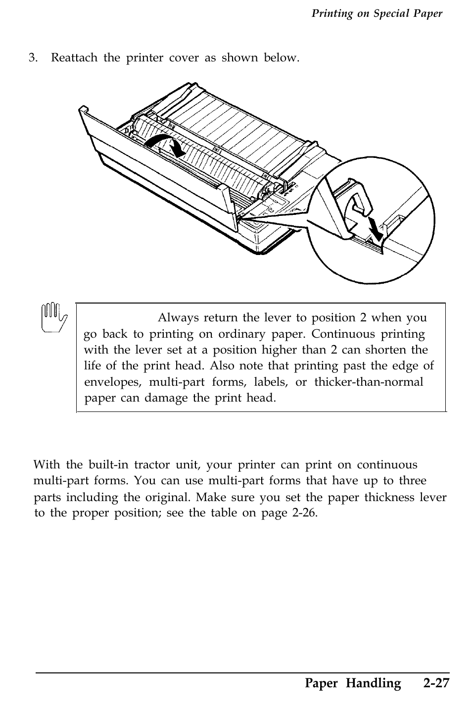 Multi-part forms | Epson 4500 User Manual | Page 75 / 317