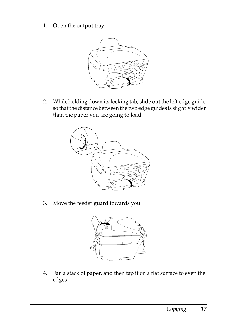 Epson STYLUS RX500 User Manual | Page 17 / 99