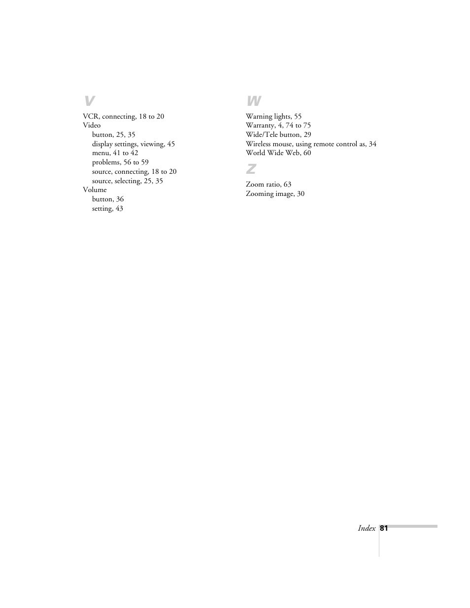 Epson 51c User Manual | Page 86 / 86