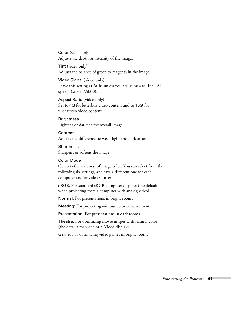 Epson 73c User Manual | Page 47 / 108