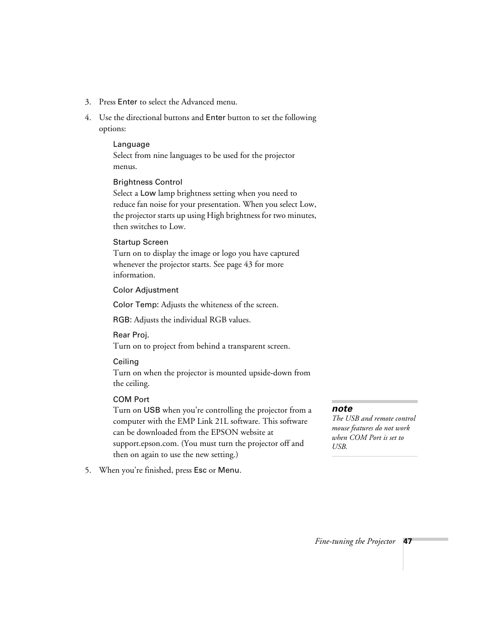 Epson 73c User Manual | Page 53 / 108