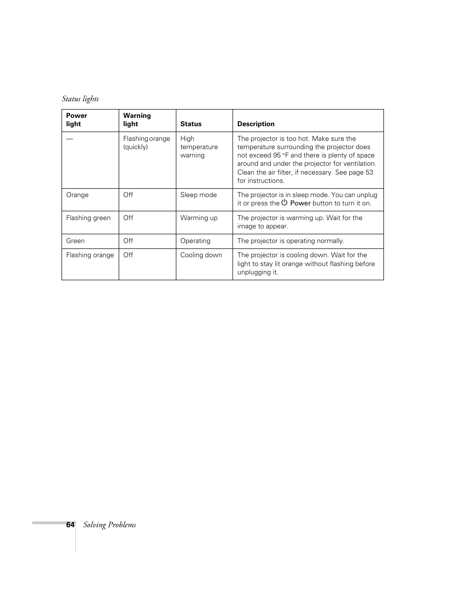 Epson 73c User Manual | Page 70 / 108