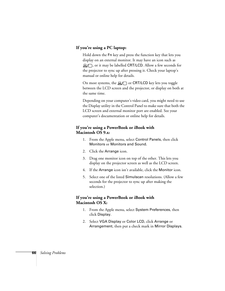 Epson 73c User Manual | Page 72 / 108