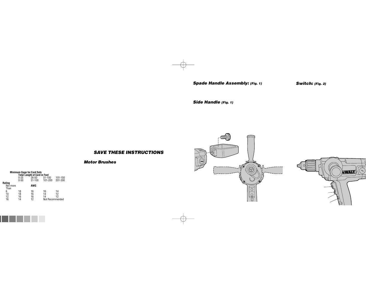 Save these instructions | Epson DW130 User Manual | Page 3 / 5