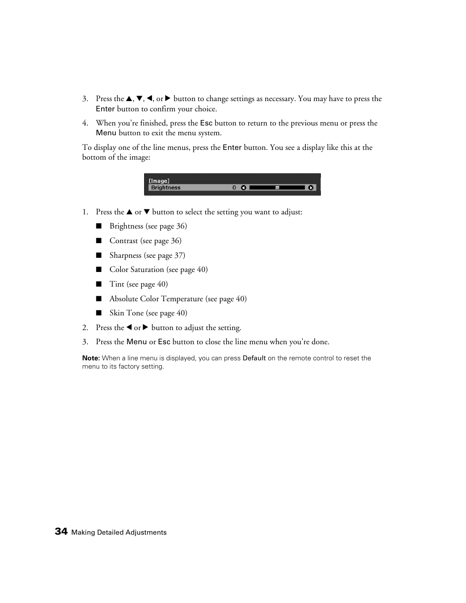 Epson 9700 User Manual | Page 34 / 80