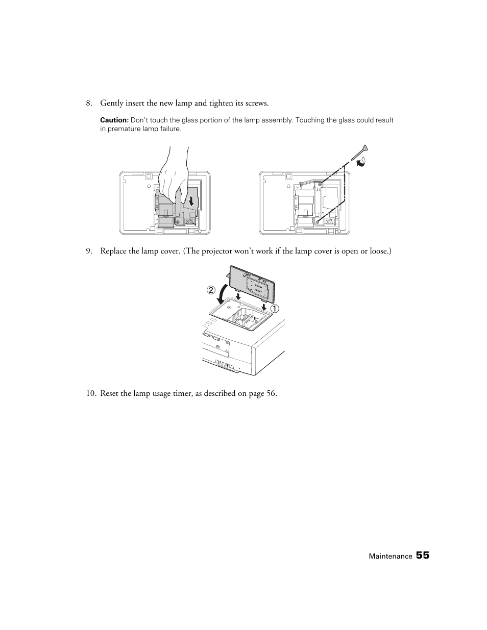 Epson 9700 User Manual | Page 55 / 80