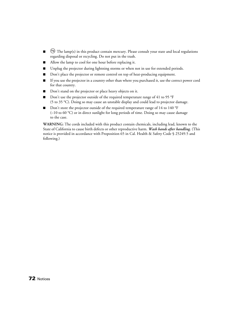 Epson 9700 User Manual | Page 72 / 80